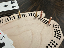 Load image into Gallery viewer, Maine Cribbage Board - Customizable (2-6 person)