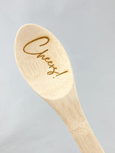 Load image into Gallery viewer, Custom Laser Etched Wooden Spoon