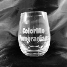Load image into Gallery viewer, Custom Image on 9oz Stemless Wine Glass, 4 pack
