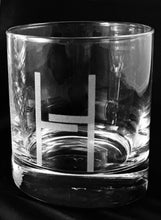 Load image into Gallery viewer, Decanter & set of 4 glasses. Custom engraved.