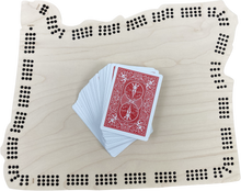 Load image into Gallery viewer, Oregon Cribbage Board - Customizable (2-6 person)
