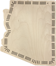 Load image into Gallery viewer, Arizona Cribbage Board - Customizable (2-6 person)