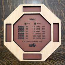 Load image into Gallery viewer, Farkle Dice Tray - Hexagon
