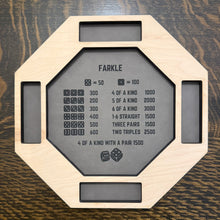 Load image into Gallery viewer, Farkle Dice Tray - Hexagon
