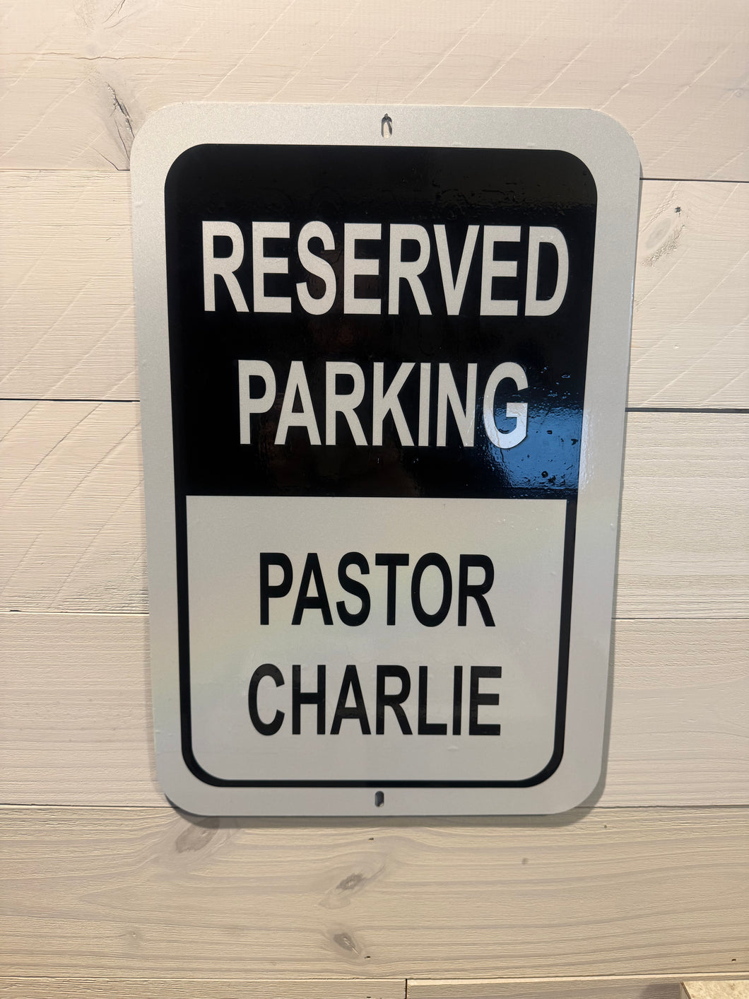 Parking Sign - Customize