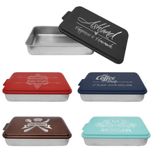 Load image into Gallery viewer, Aluminum Cake Pan 9&quot;x13&quot; - Customizable
