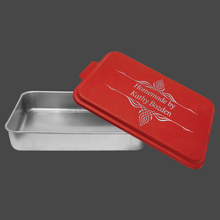 Load image into Gallery viewer, Aluminum Cake Pan 9&quot;x13&quot; - Customizable
